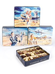 Starbrook tin Belgian assorted pralines