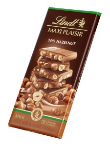 Maxi Plaisir Milk Hazelnut chocolate bar 150g