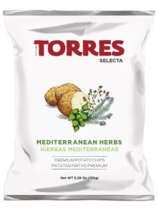 Torres Selecta Mediterranean Herbs Premium Potato Chips