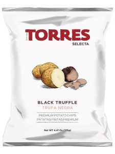Torres Selecta Black Truffle Premium Potato Chips 125g