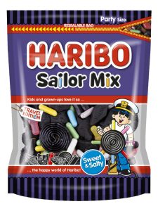 Haribo liquorice and fruit gum Sailor Mix