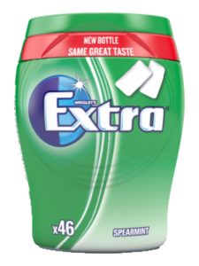 Wrigley Extra Spearmint bottle