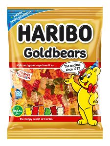 Haribo Goldbear fruit gum Halal
