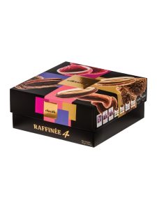 chocoMe Raffinée 4 Selection of milk, white and blond chocolate dragée products with fruit and nuts