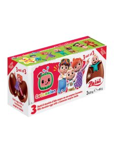 Cocomelon Chocolate Egg 3-pack