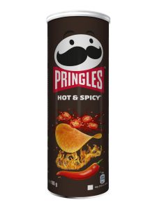 Pringles chips hot and spicy