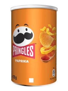 Pringles chips with paprika flavor