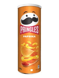 Pringles chips with paprika flavor