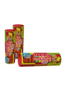 HARIBO Giant Roulette fruit gums with fruit, cola and sour fruit flavours 225g
