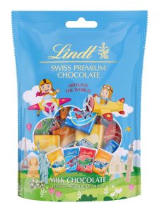 Lindt Captain Cocoa and Captain Skyla Napolitains in a mini bag format 114g