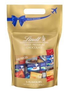 Lindt Napolitains in a large, resealable sharing bag