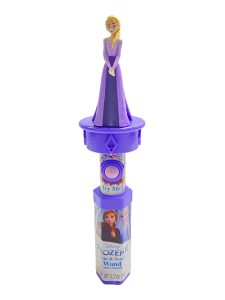 Frozen light up talker with fruit flavoured pressed dextrose candy