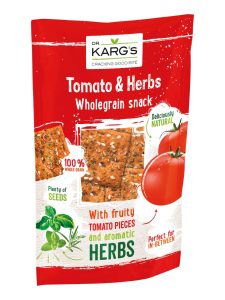 Dr. Karg´s wholegrain snack with tomato and herbs