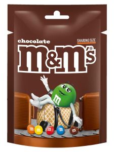 M&M's Choco milk chocolate in a sugar shell