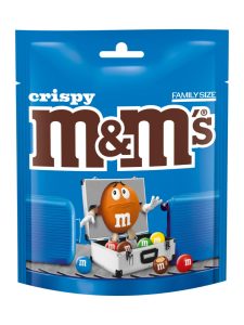M&M's Crispy milk chocolate with a rice centre in a sugar shell 281g