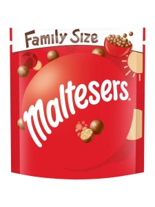 Maltesers milk chocolate with a honeycombed centre in a pouch bag 273g