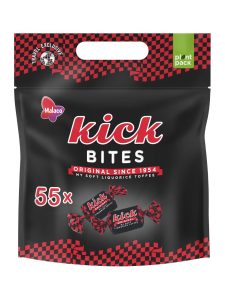 Malaco Kick soft licorice toffee