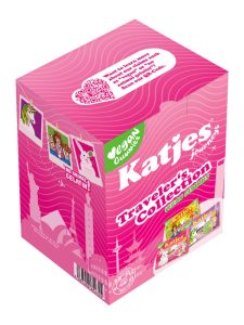 Katjes collection box with 3 bags of vegan fruit gums and fruit gums with foam sugar