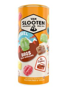 Van Slooten Travel Bags vegan and gluten-free wine gums with lemonade flavour