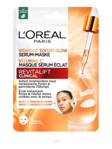 L'Oréal Paris Revitalift Clinical Vitamin C Brightening Serum Sheet Mask 1 pc