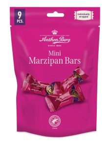 Anthon Berg mini marzipan bars