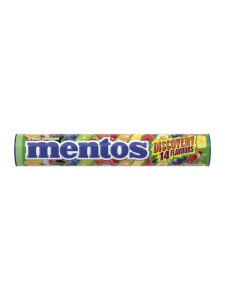Mentos Jumboroll chewy sweets in various fruit flavors