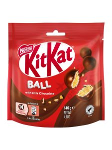 KitKat cereal balls covered with milk chocolate