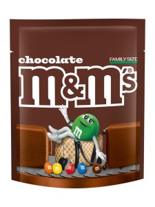 M&M's Choco milk chocolate in a sugar shell