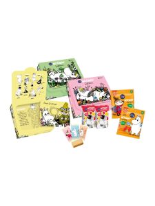 Moomin gift box with sweets, Moomin-themed games and activities