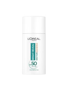 L'Oréal Paris Bright Reveal Daily UV Fluid Tinted Light SPF 50+ 50 ml