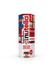 Nutella Next Destination Pack with three personalized jars of Nutella