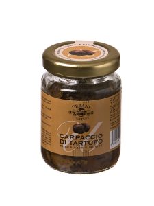 Carpaccio from summer truffles