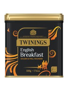 Twinings English Breakfast in tin