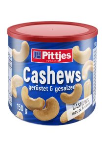 Pittjes Cashews, roasted/salted