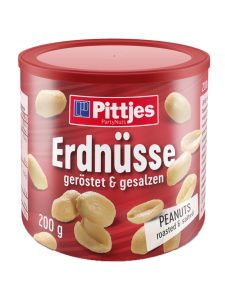 Pittjes Peanuts, roasted/salted