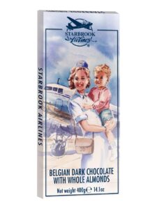 Starbrook chocolate giant dark with whole almonds