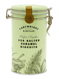 Salted caramel biscuit