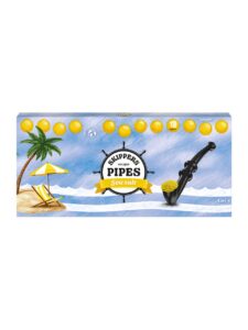 Liquorice pipes with sea salt