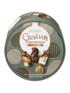 Guylian Seahorse chocolates packed in a gift box
