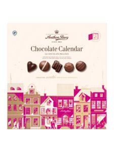 Anthon Berg Advent calendar with different pralines