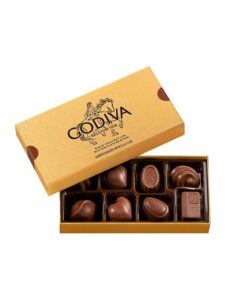 Godiva Gold Collection milk chocolate pralines