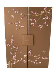 Summerbird Advent calendar with various chocolate bars, marzipan, and pralines