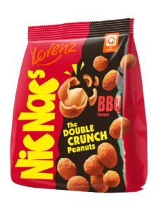 NicNac´s roasted peanuts in a dough shell with BBQ flavor