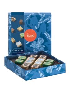 Venchi assorted chocolates in a box