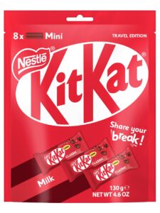 2-finger KitKat minis in a bag