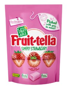 Fruittella Chewy sweets with strawberry flavour