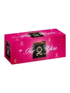 After Eight dark chocolate with raspberry cream filling without mint in a box