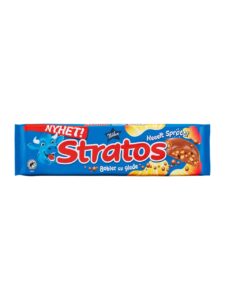 Stratos milk chocolate bar with crispy bites
