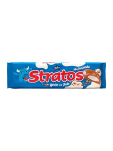 Stratos milk chocolate bar with milk filling