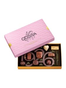 Godiva assorted pralines in a box